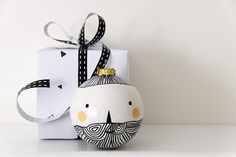 Bearded Man Christmas Bauble