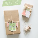 Freebie Animal Tags