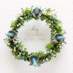 DIY Customised Advent Stand