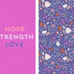 Hope Strength Love | Bloom in Blue